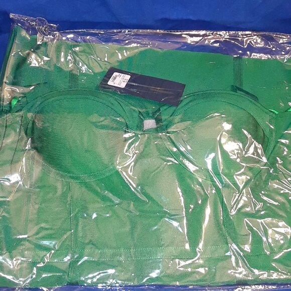 CHARLOTTE  ANGLS BANDAGE SWEETHEART NECK TANK DRESS / Brand NEW ! - Picture 8 of 8